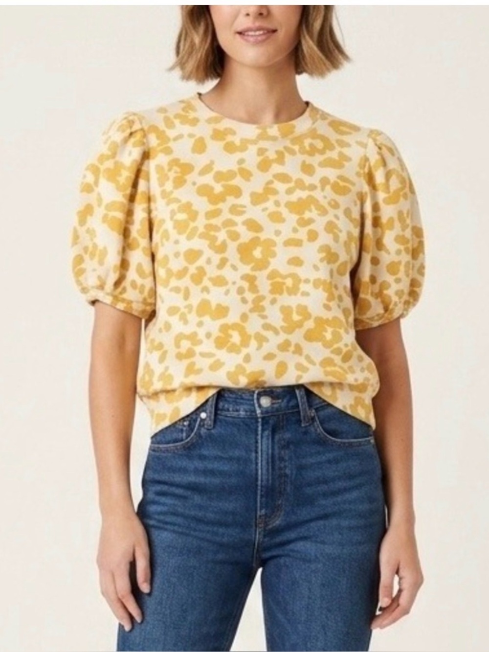 MOTHER short sleeve sweatshirt. The Curve Ball Sweatshirt . Size Small
